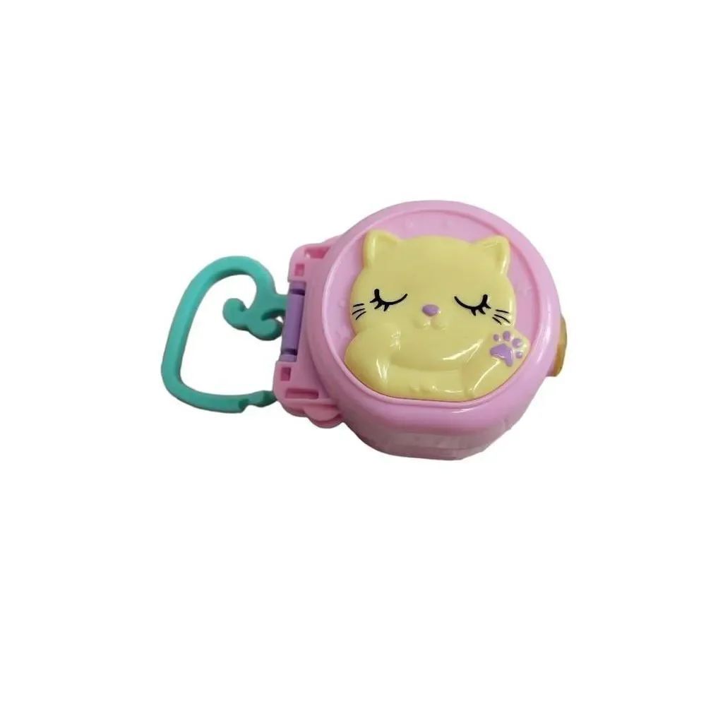Polly Pocket Pajama Party Sleepy Pets Cat Compact